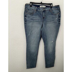 Torrid Women’s Sz18R Classic Skinny Jean -Vintage Stretch Light Wash